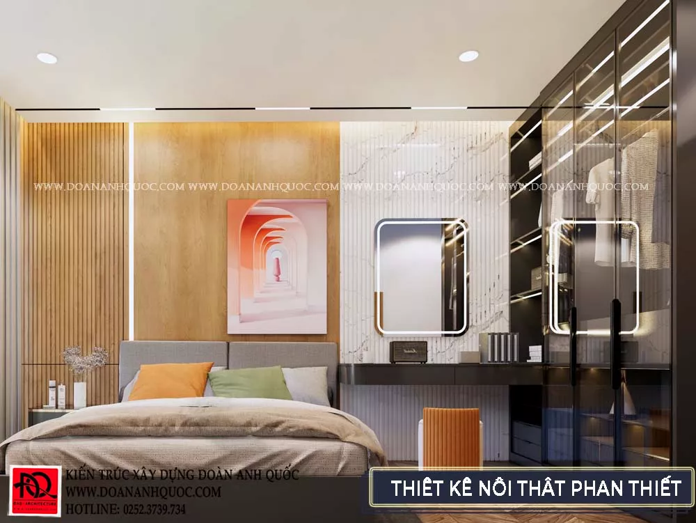 Vẻ đẹp hiện đại của bảng thiết kế nội thất Phan Thiết sang trọng